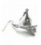 France French Eiffel Earrings Rhinestones