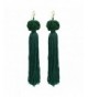 MELUOGE Manual Knotted Tassel Earrings