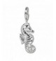 SilberDream Seahorse Sterling Charms FC1022