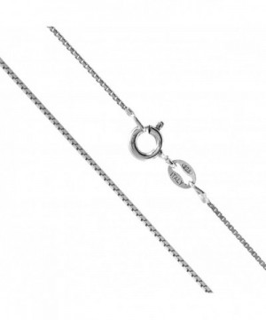 Sterling Silver 0 8mm Chain Inches