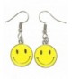 Dangle Earrings Smiley Circle AnsonsImages