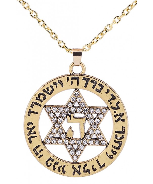 Judaism Pendant Necklace Jewish Jewelry