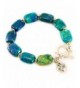 Ny6Design Chrysocolla Bracelet Silver B13010154b