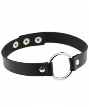 SANWOOD Fashion Choker Leather Necklace