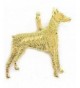 Yellow Doberman Pinscher Charm Jewelry