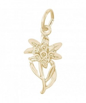 Rembrandt Charms Edelweiss Plated Silver