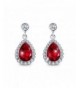 T400 Jewelers Raindrop Sterling Swarovski