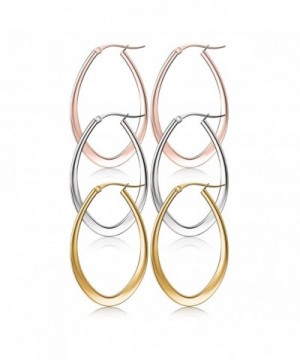 Earring UHIBROS Stainless Teardrop Hypoallergenic