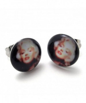 KONOV Stainless Marilyn Monroe Earrings
