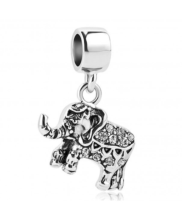 Roy Lopez Elephant Dangle Bracelets