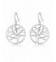 Highly Polished Sterling Filigree Earrings