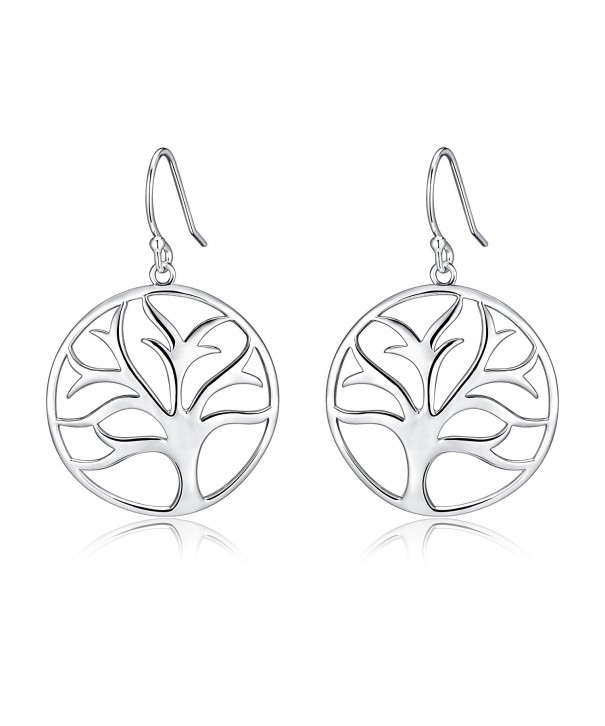 Highly Polished Sterling Filigree Earrings