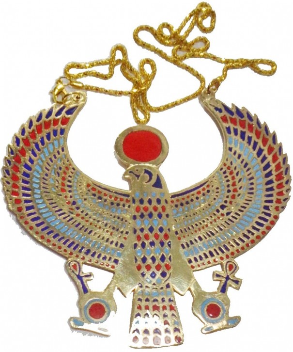 Egyptian Horus Jewelry Necklace Handmade