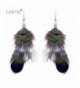 Multicolored Peacock Bohemian Earrings 02003503