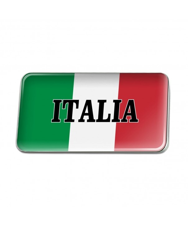 Italia Italy Italian Rectangle Pinback