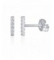 PAVOI CZ Stud Earrings Plated