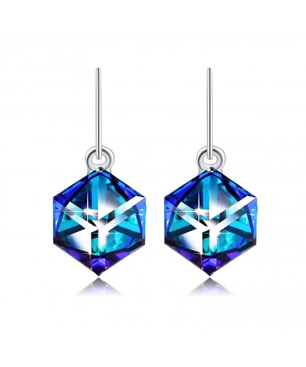 Earrings PLATO Swarovski Crystal Birthday