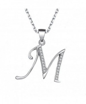 JUFU Fashion sterling Alphabet Necklace