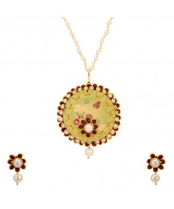 JaipurSe Jewelry Pendant Earring Accessory