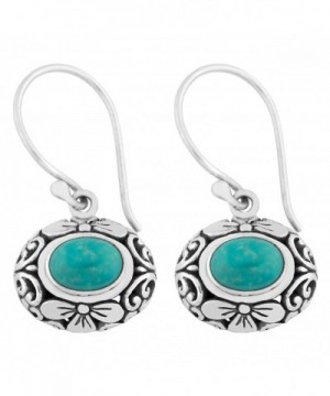 Artisanica Turquoise Sterling Silver Earrings