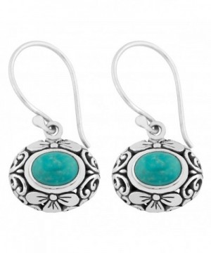 Artisanica Turquoise Sterling Silver Earrings