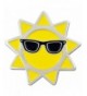 PinMarts Sunglasses Summer Enamel Lapel