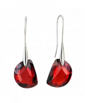 Corykeys Semi Circle Shaped Crystal Earrings