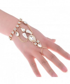 SUNSCSC Crystal Rhinestone Harness Bracelet