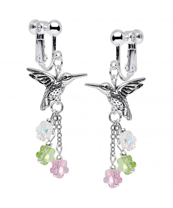 Body Candy Handcrafted Hummingbird Swarovski