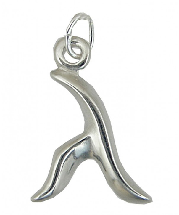 Sterling Silver Greek Lambda Symbol