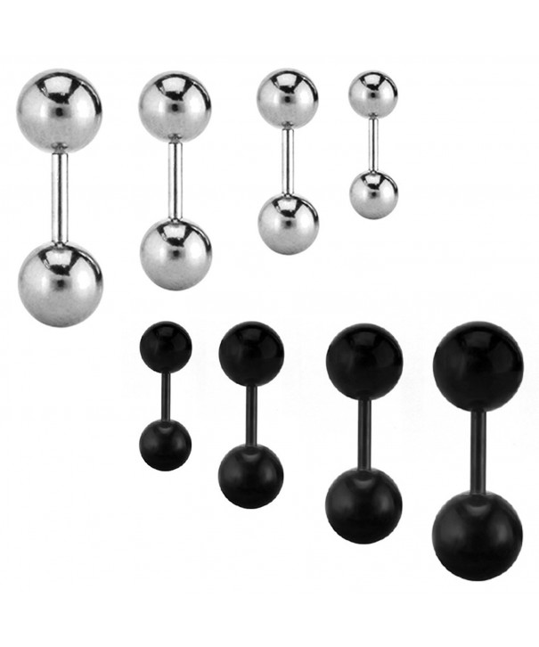 Assorted Polished Stainless Barbell Cartilage