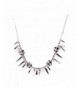 Dot Line renegade cluster necklace