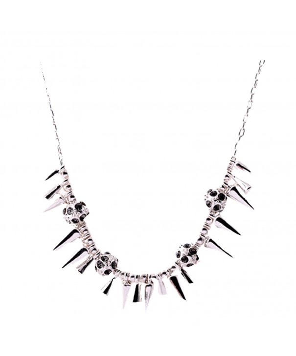 Dot Line renegade cluster necklace