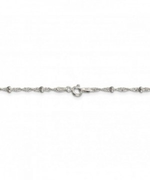 Sterling Silver Fancy Twist Necklace