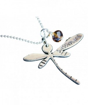 Dragonfly Sassenach Necklace Pewter Plated Stainless