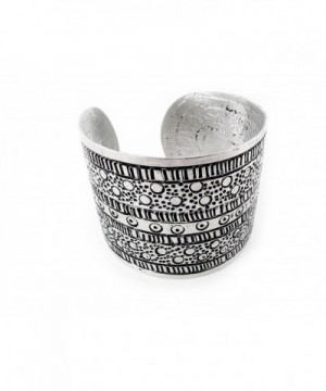 Maisha Trade Hammered Antiqued Bracelet