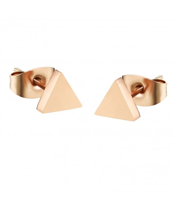 D B MOOD Classical Earring Stainless Triangle