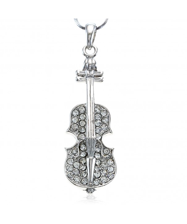 Musical Pendant Necklace Instrument Jewelry