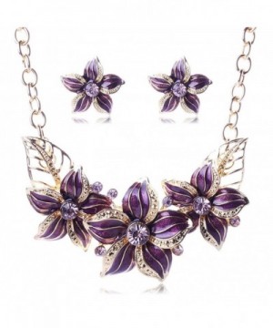 BIBITIME Statement Necklace Jewelery earrings