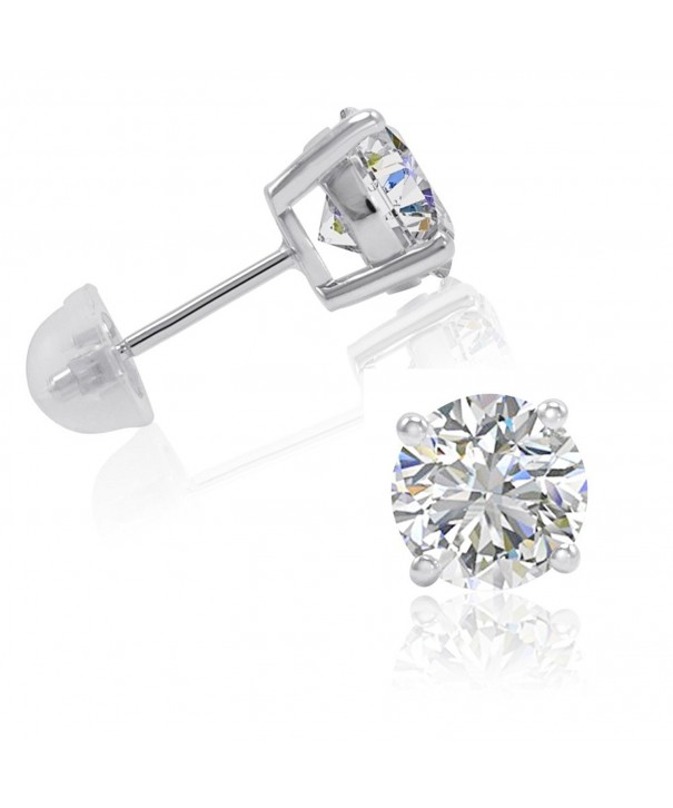 Sterling Silver Earrings Swarovski Zirconia