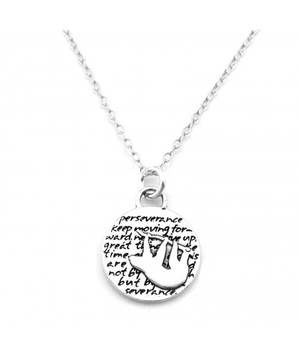 Kevin Anna Perseverance Sterling Necklace