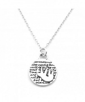 Kevin Anna Perseverance Sterling Necklace