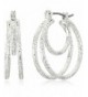 Napier Attraction Silver Tone Petite Earrings