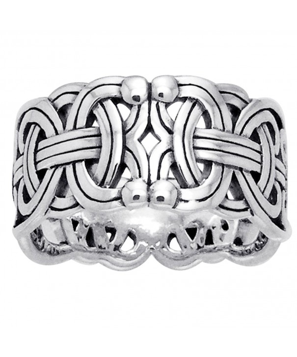 Viking Braided Wedding Sterling Silver