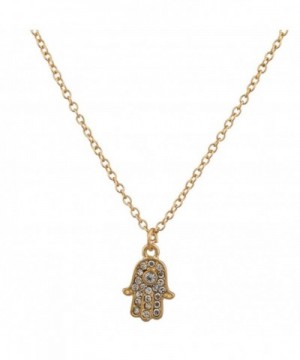 Lux Accessories Delicate Pendant Necklace