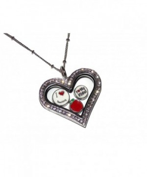 Teacher Gift Floating Locket Necklace