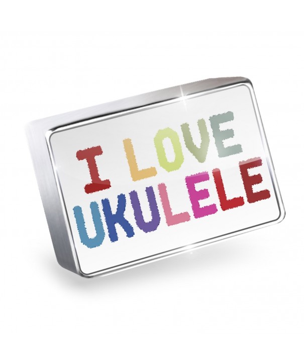 Floating Ukulele Colorful Lockets Neonblond