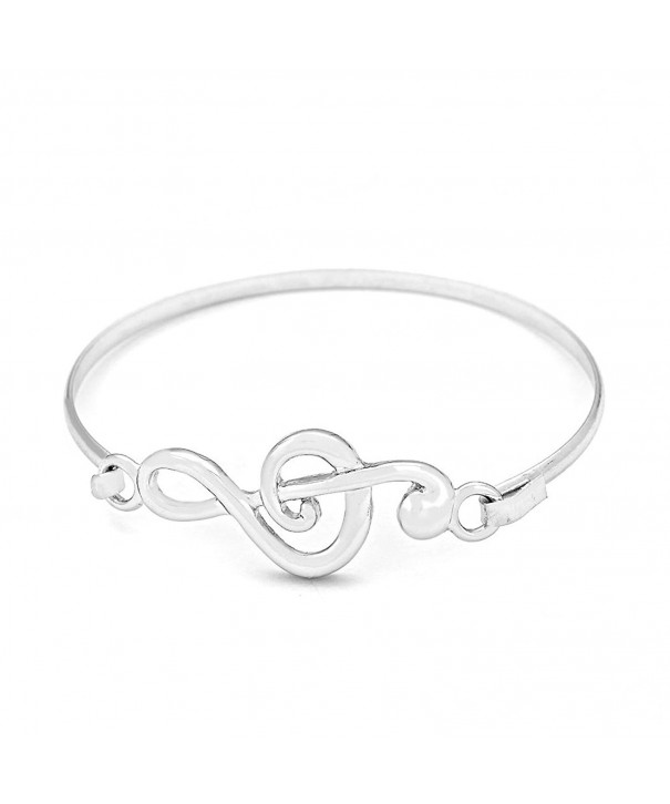 True S MB5176 AS Silver Treble Bangle