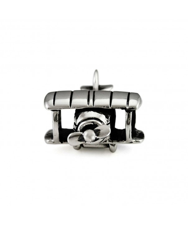 Ohm Beads Sterling Silver Biplane