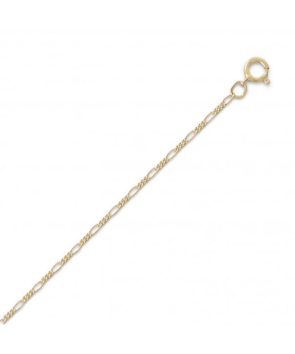 14k Gold filled Figaro Chain Necklace